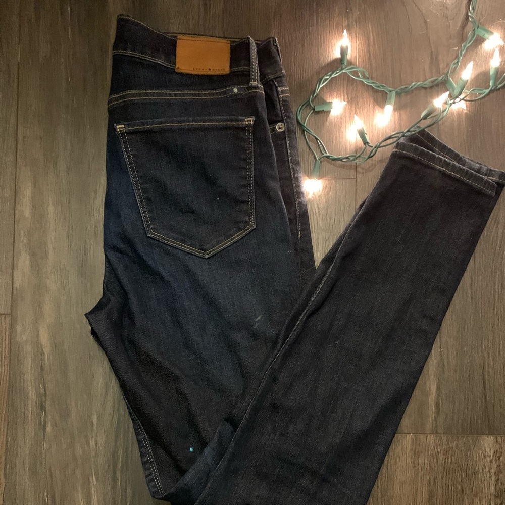 Lucky Brand Skinny Jeans Dark Wash